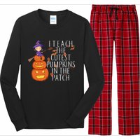 I Teach The Cutest Pumpkins in the Patch Long Sleeve Pajama Set