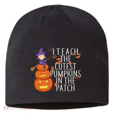 I Teach The Cutest Pumpkins in the Patch Sustainable Beanie