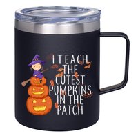 I Teach The Cutest Pumpkins in the Patch 12oz Stainless Steel Coffee Mug