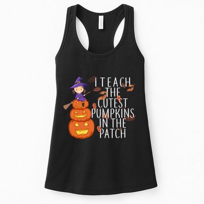 I Teach The Cutest Pumpkins in the Patch Womens Tank Top
