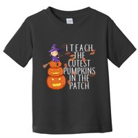 I Teach The Cutest Pumpkins in the Patch Toddler T-Shirt