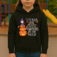 I Teach The Cutest Pumpkins in the Patch Kids Hoodie