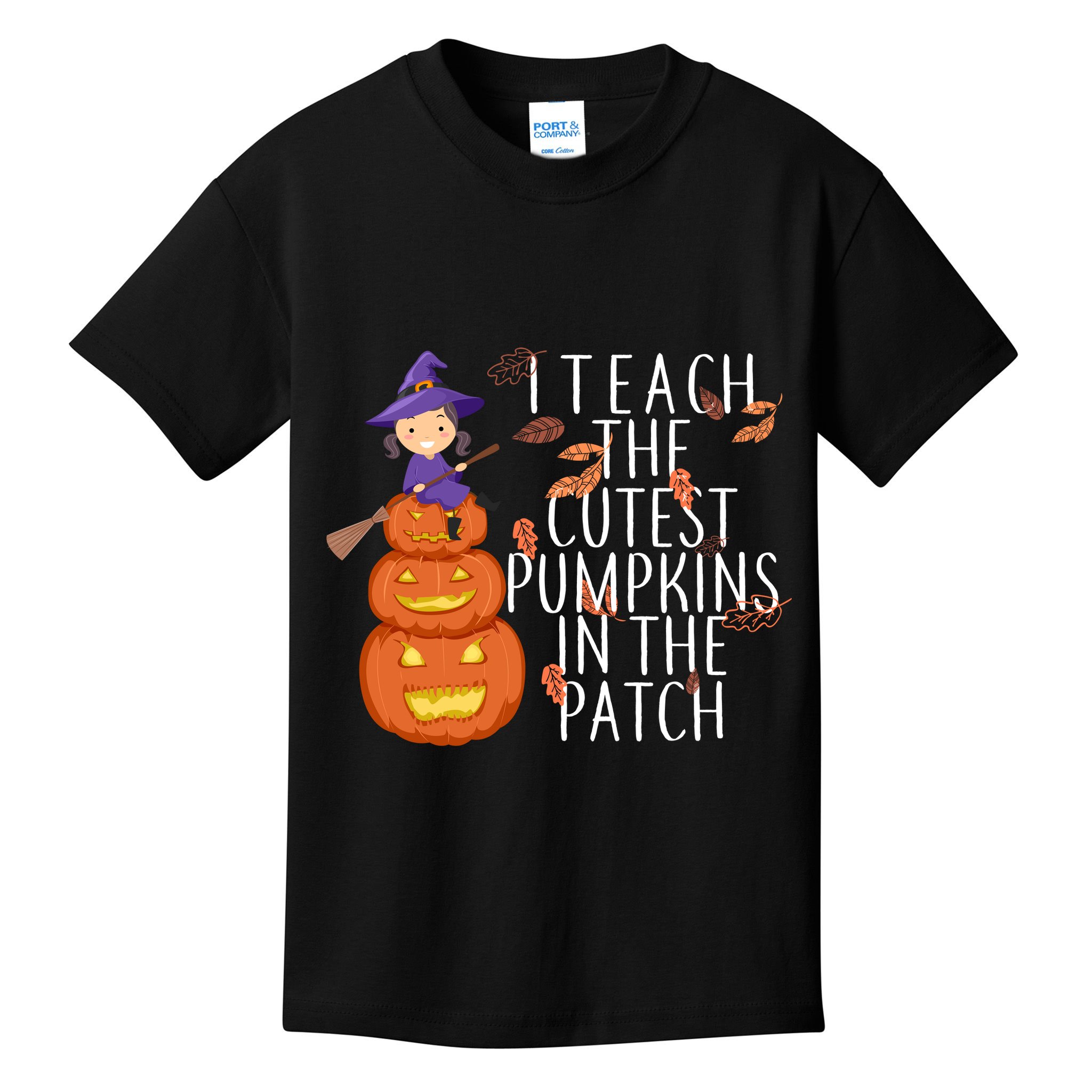 I Teach The Cutest Pumpkins in the Patch Kids T-Shirt