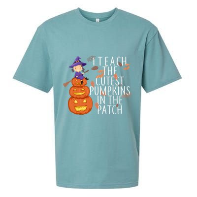 I Teach The Cutest Pumpkins in the Patch Sueded Cloud Jersey T-Shirt