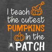 I Teach The Cutest Pumpkins in the Patch Halloween Teacher Vector Backpack