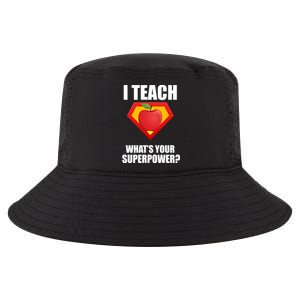 I Teach What Your Superpower? Cool Comfort Performance Bucket Hat