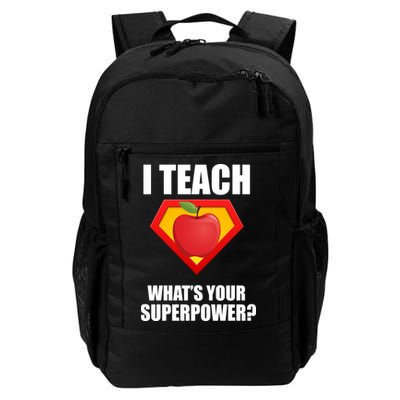 I Teach What Your Superpower? Backpack