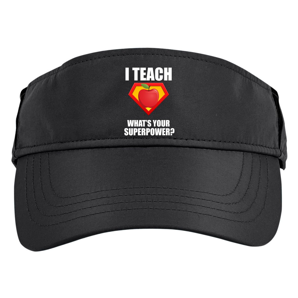 I Teach What Your Superpower? Adult Drive Performance Visor