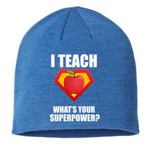 I Teach What Your Superpower? Sustainable Beanie