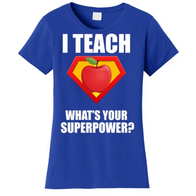 I Teach What Your Superpower? Women's T-Shirt