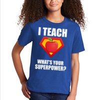 I Teach What Your Superpower? Kids T-Shirt