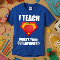 I Teach What Your Superpower? Kids T-Shirt