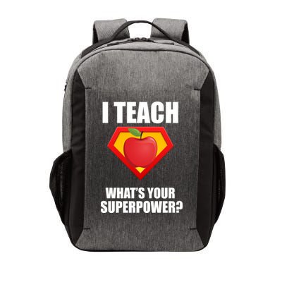 I Teach What Your Superpower? Vector Backpack