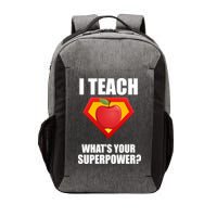 I Teach What Your Superpower? Vector Backpack
