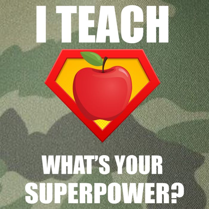 I Teach What Your Superpower? Funny Teacher Legacy Tie Dye Trucker Hat