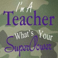 I Teach What's Your Super Power Legacy Tie Dye Trucker Hat