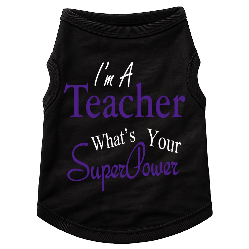 I Teach What's Your Super Power Doggie Tank