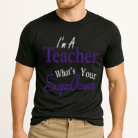 I Teach What's Your Super Power Cooling Performance Crew T-Shirt
