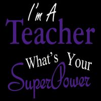 I Teach What's Your Super Power Cooling Performance Crew T-Shirt