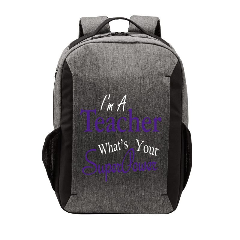 I Teach What's Your Super Power Vector Backpack