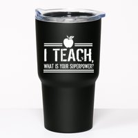 I Teach What's Your Super Power Funny Tumbler