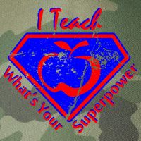 I Teach What's Your Superpower  Legacy Tie Dye Trucker Hat