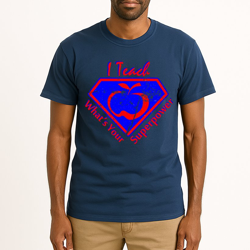 I Teach What's Your Superpower  Tall T-Shirt