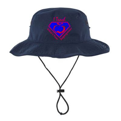 I Teach What's Your Superpower  Bucket Hat