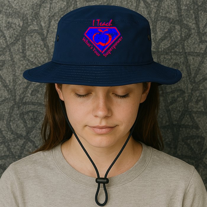 I Teach What's Your Superpower  Bucket Hat
