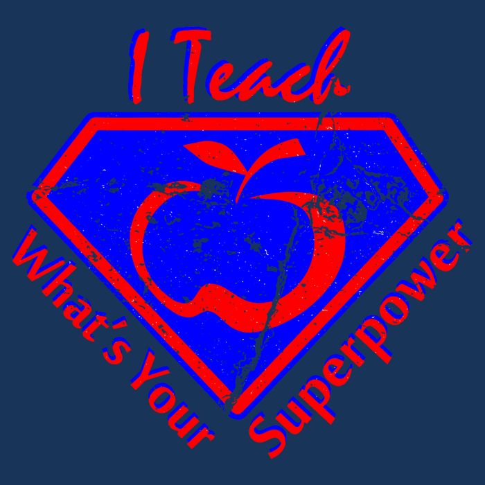 I Teach What's Your Superpower  Flatbill Hat