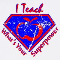I Teach What's Your Superpower  Garment-Dyed Sweatshirt