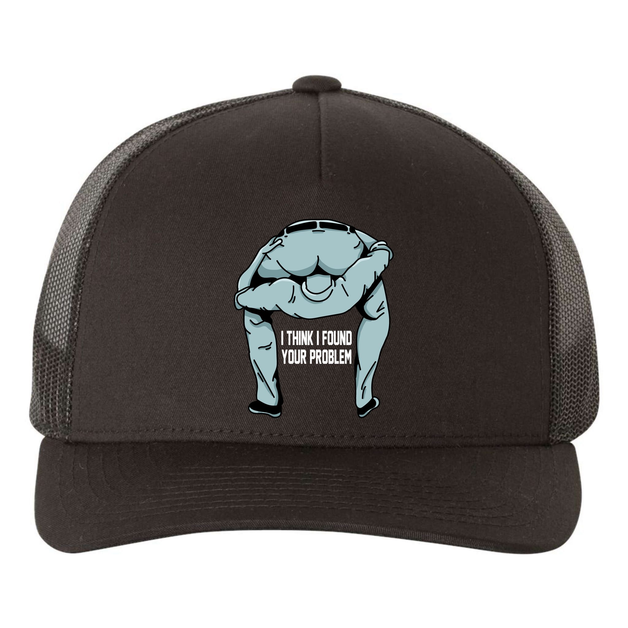 I Think I Found Your Problem Yupoong Adult 5-Panel Trucker Hat