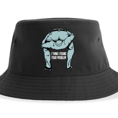 I Think I Found Your Problem Sustainable Bucket Hat