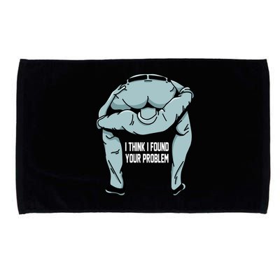 I Think I Found Your Problem Microfiber Hand Towel