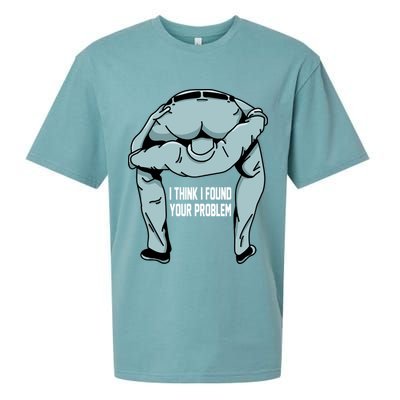 I Think I Found Your Problem Sueded Cloud Jersey T-Shirt