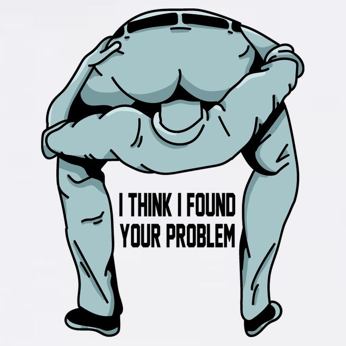 I Think I Found Your Problem Garment-Dyed Sweatshirt