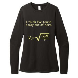 I Think I've Found A Way Out Womens CVC Long Sleeve Shirt