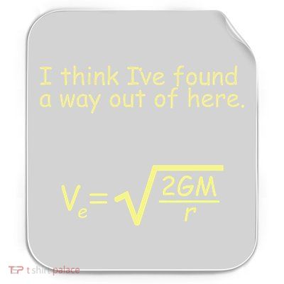 I Think I've Found A Way Out Permanent Decal Sticker