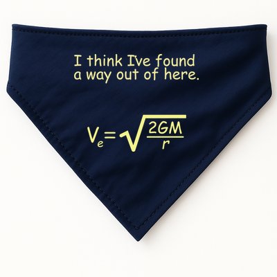 I Think I've Found A Way Out USA-Made Doggie Bandana