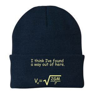 I Think I've Found A Way Out Knit Cap Winter Beanie