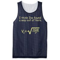 I Think I've Found A Way Out Mesh Reversible Basketball Jersey Tank