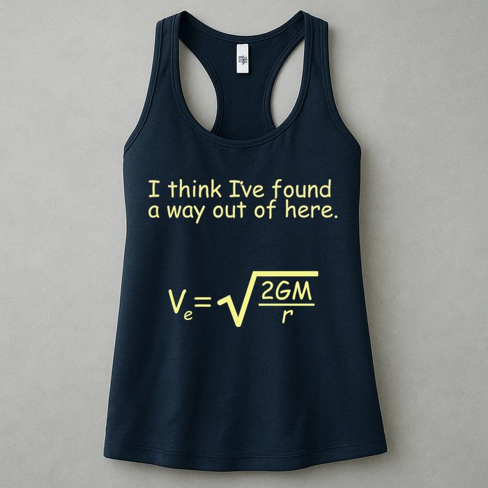 I Think I've Found A Way Out Womens Tank Top