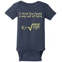 I Think I've Found A Way Out Baby Bodysuit