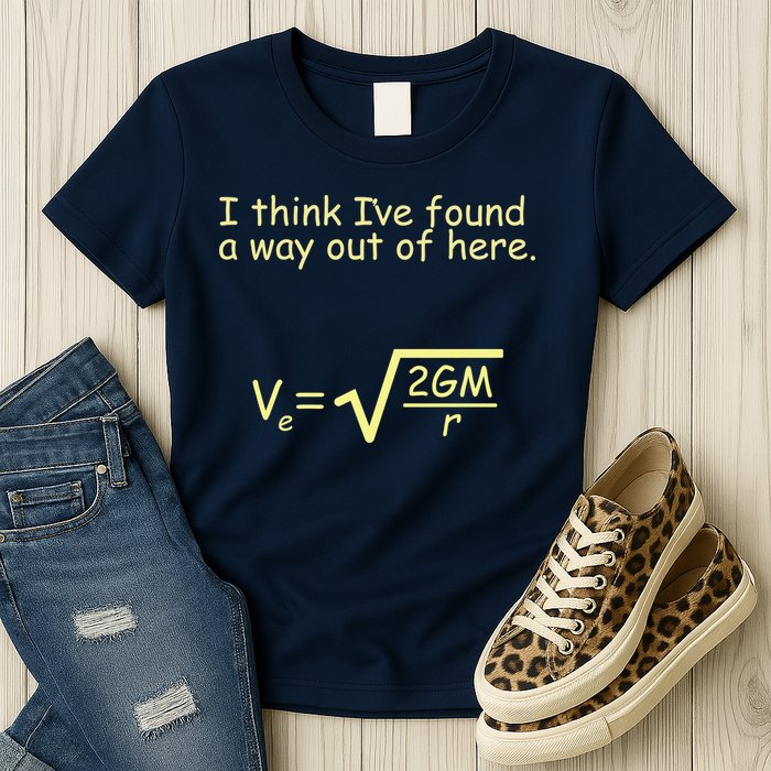 I Think I've Found A Way Out Womens T-Shirt