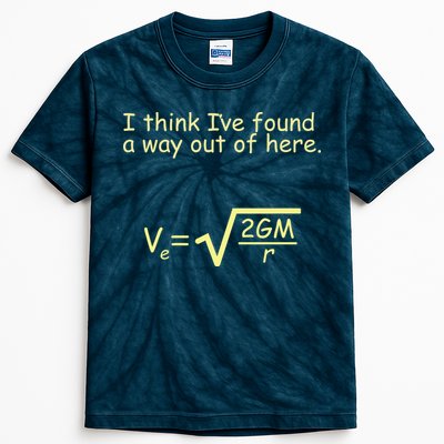 I Think I've Found A Way Out Kids Tie-Dye T-Shirt