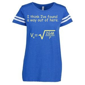 I Think I've Found A Way Out Enza Ladies Jersey Football T-Shirt