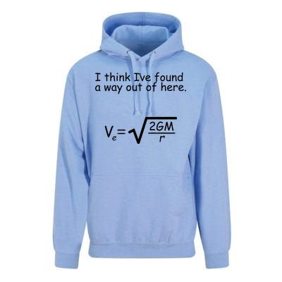 I Think I've Found A Way Out Unisex Surf Hoodie