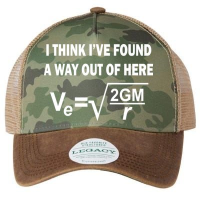 I Think I've Found A Way Out Of Here Legacy Tie Dye Trucker Hat