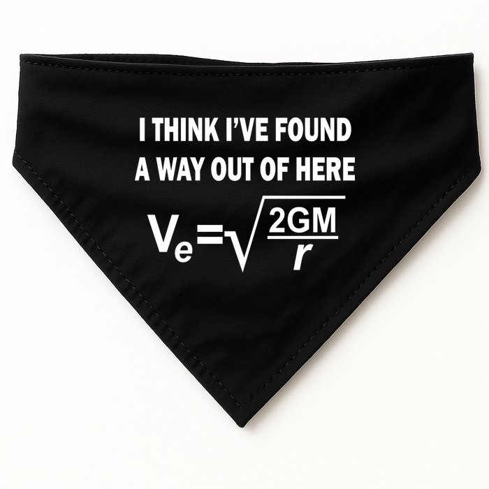 I Think I've Found A Way Out Of Here USA-Made Doggie Bandana