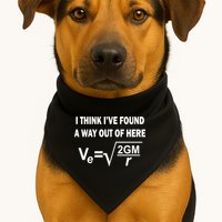 I Think I've Found A Way Out Of Here USA-Made Doggie Bandana